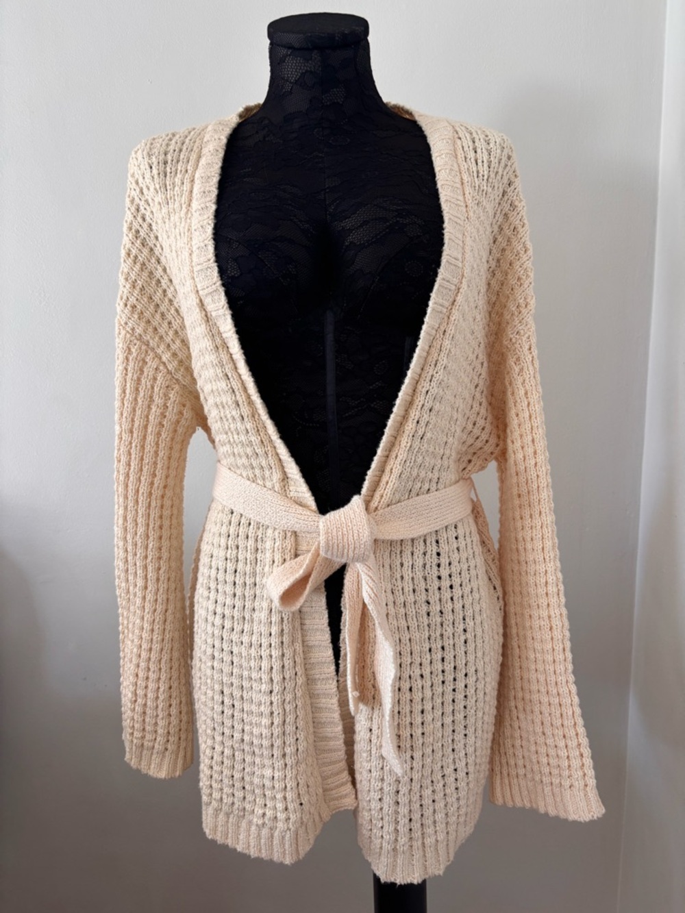 Maison d’Amelie cotton knit cardigan